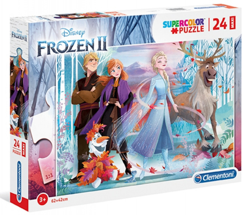 Puzzle 24 Maxi Super Barvy Ledové království 2