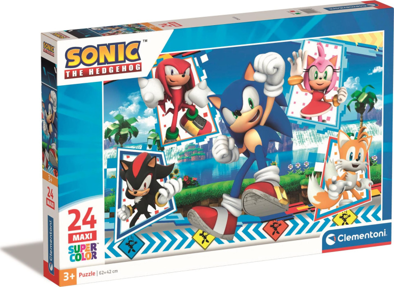 CLEMENTONI Sonic MAXI 24 dílků
