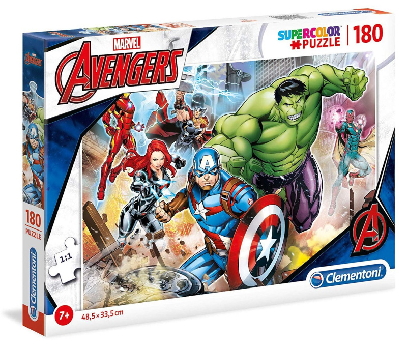 Clementoni - Puzzle 180 Avengers