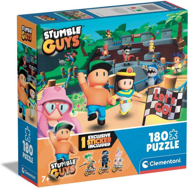 CLEMENTONI Puzzle Stumble Guys 180 dílků