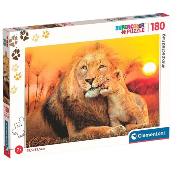 CLEMENTONI Puzzle Nečekané objetí 180 dílků