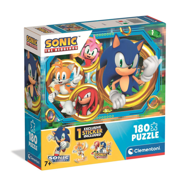 Puzzle Ježek Sonic 180 dílků