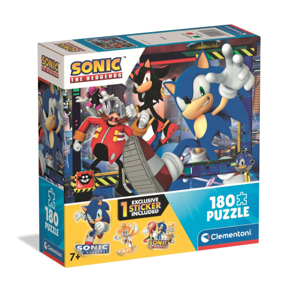 Puzzle Sonic ježek v akci