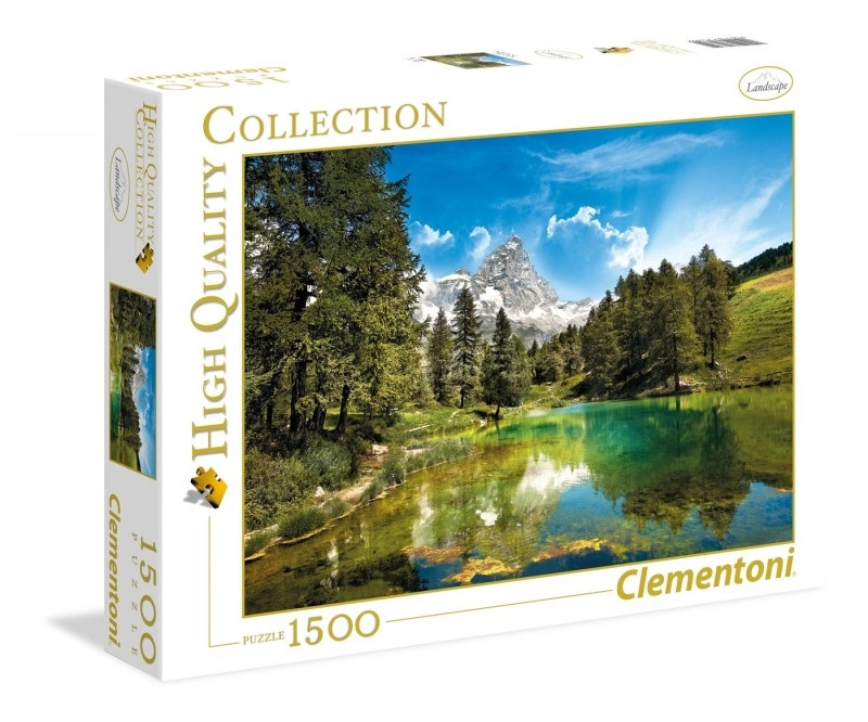 Clementoni - Puzzle 1500 Modré jezero