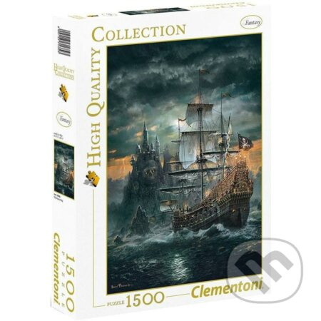 Clementoni Puzzle Pirátská loď 1500 dílků