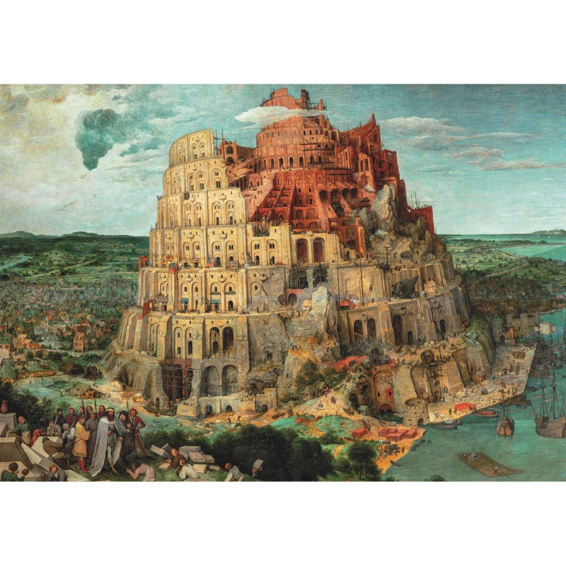Clementoni Bruegel Babylónská věž 31691 1500 dílků