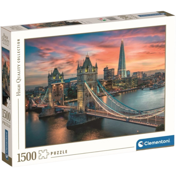 Clementoni - Puzzle 1500 Londýn za soumraku