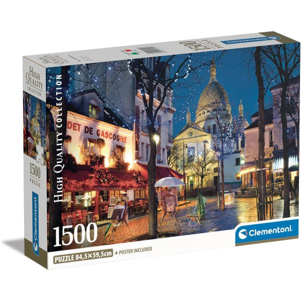 Clementoni Montmartre Paříž Francie 1500 dílků