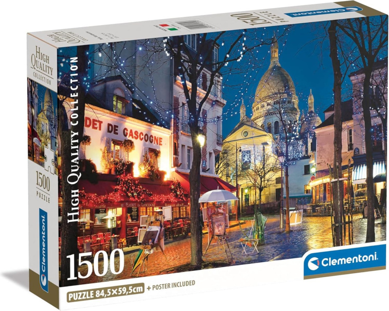 Clementoni Montmartre Paříž Francie 1500 dílků
