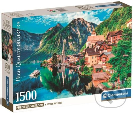 Clementoni Hallstatt 1500 dílků