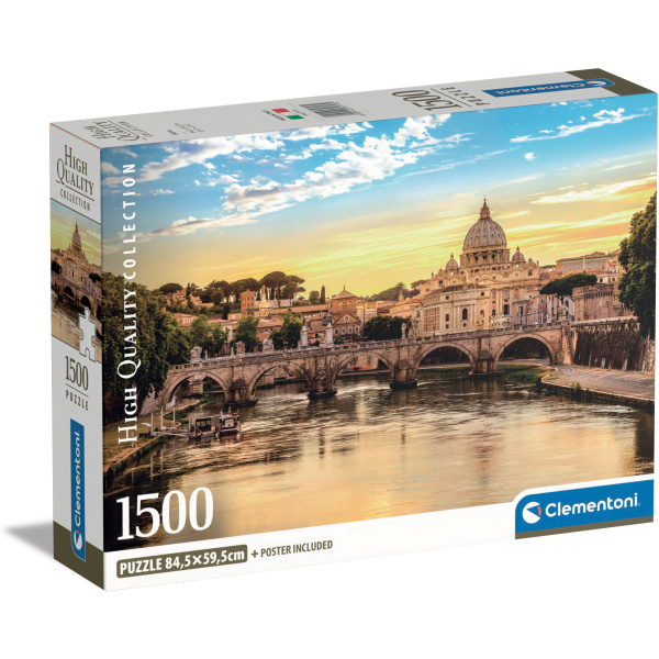 Puzzle 1500 dílků Kompaktní Řím