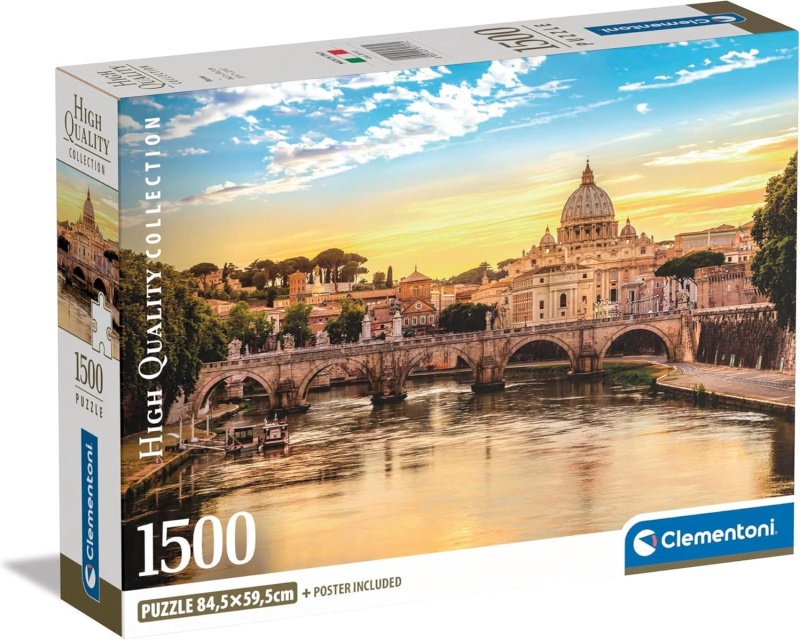 Puzzle 1500 dílků Kompaktní Řím