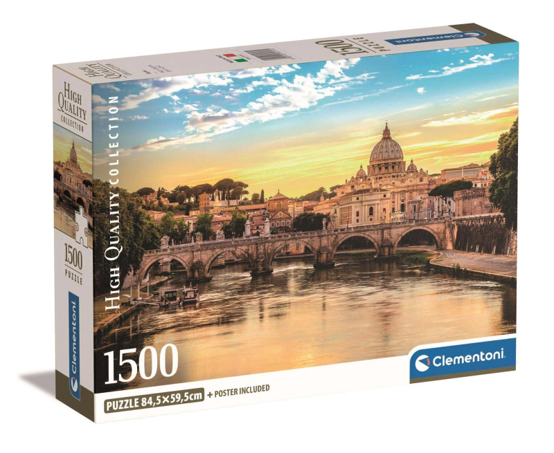 Puzzle 1500 dílků Kompaktní Řím