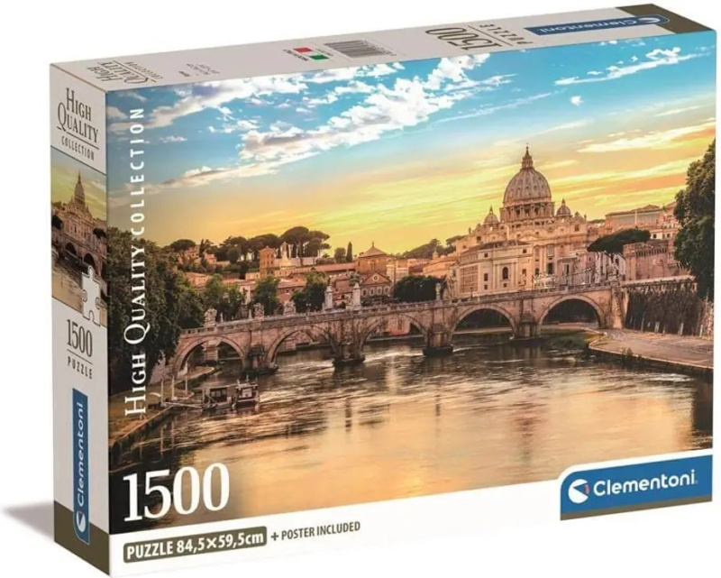 Puzzle 1500 dílků Kompaktní Řím