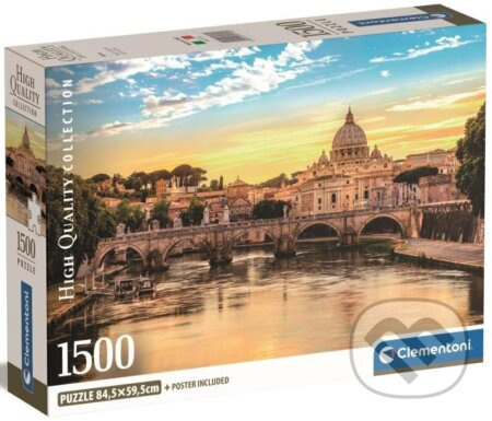 Puzzle 1500 dílků Kompaktní Řím