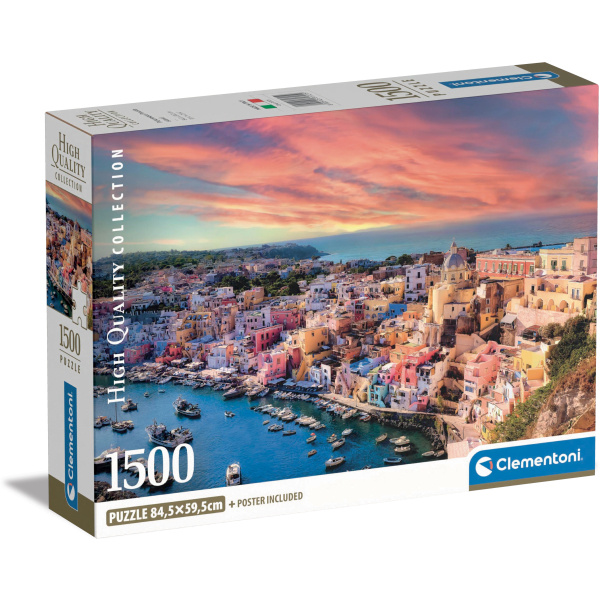 Puzzle Procida, Itálie 1500 dílků