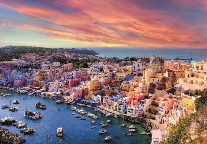 Puzzle Procida, Itálie 1500 dílků