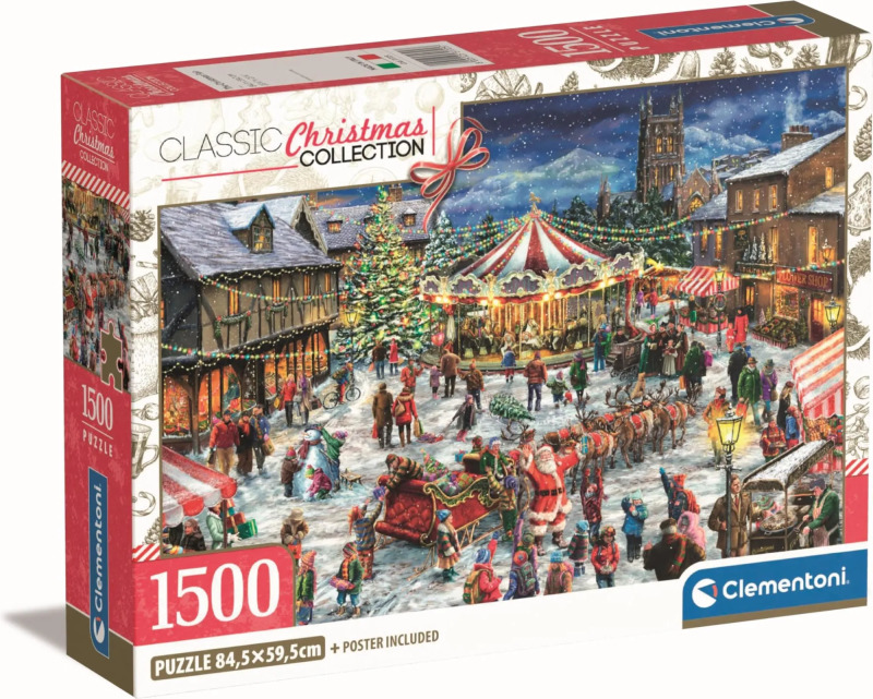 Puzzle Vánoční trhy