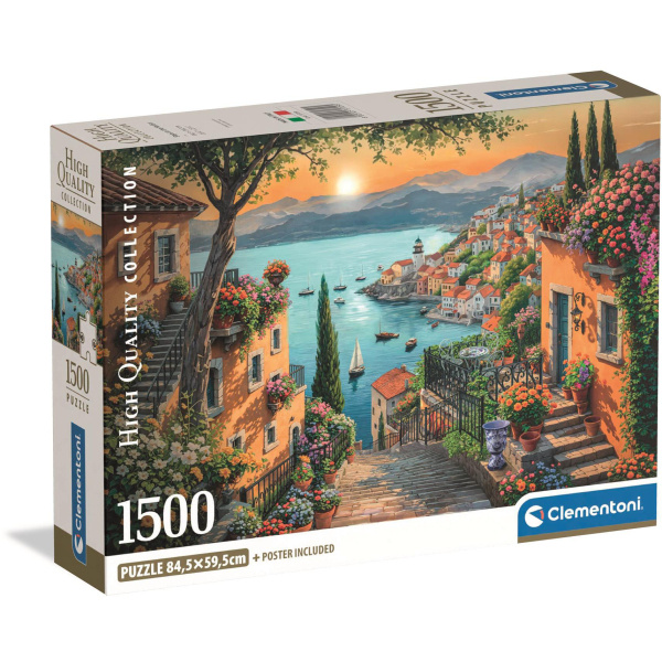 Clementoni - Puzzle 1500 Kroky k přístavu