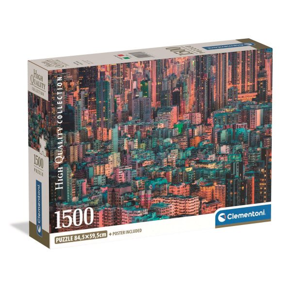 Clementoni Puzzle Hongkong 1500 dílků