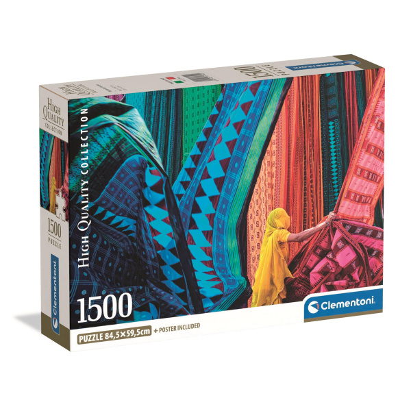 Puzzle Vlající látky od Clementoni