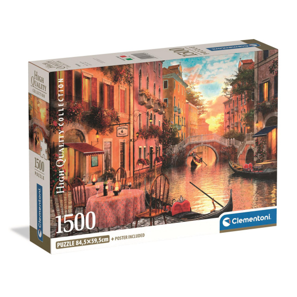 Puzzle Kouzlo Benátek 1500 dílků
