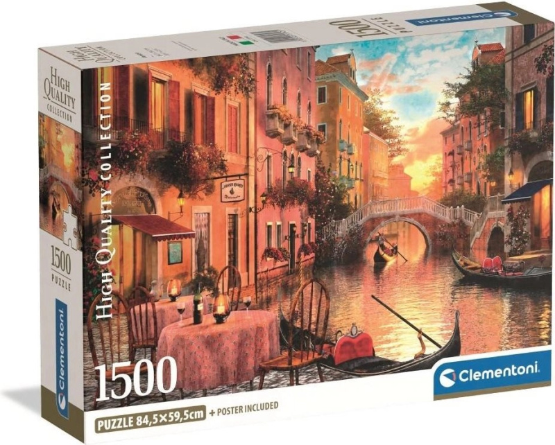 Puzzle Kouzlo Benátek 1500 dílků