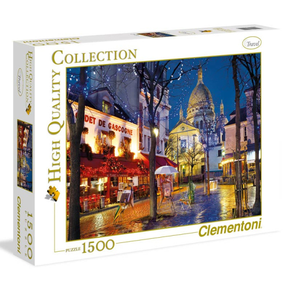 Montmartre, Paris - puzzle z kategorie Umělecké