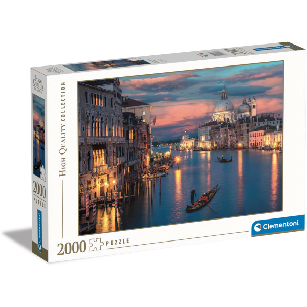 Clementoni puzzle 2000 dílků – The Magnificent Grand Canal (Benátky)