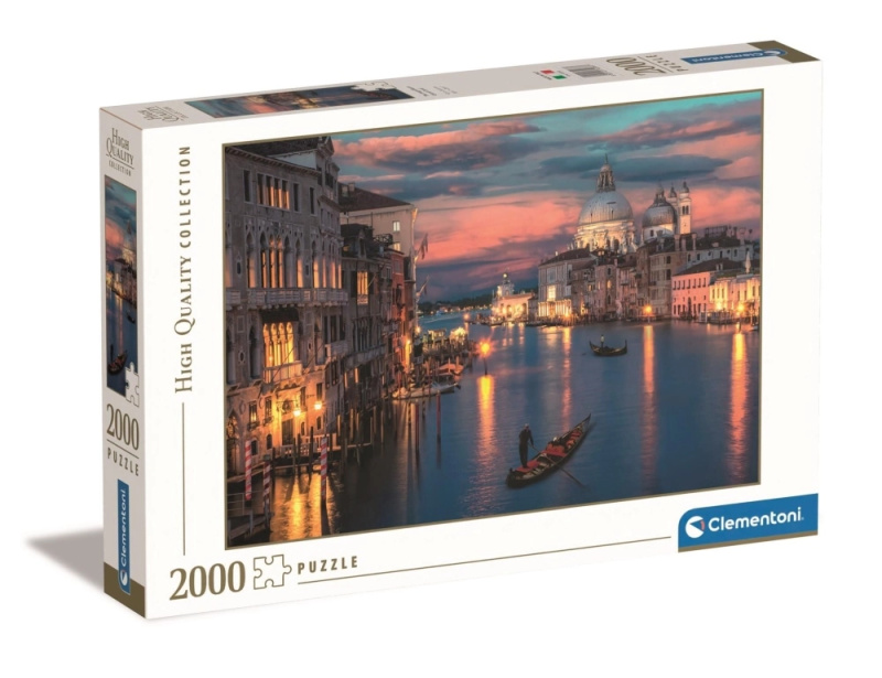 Clementoni puzzle 2000 dílků – The Magnificent Grand Canal (Benátky)