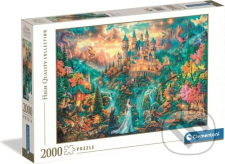 Clementoni puzzle Skrytá říše 2000 dílků