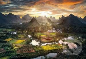 Puzzle 2000 dílků Čínská krajina