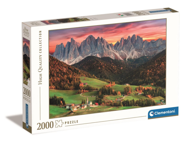 Clementoni - Puzzle 2000 Údolí Val di Funes