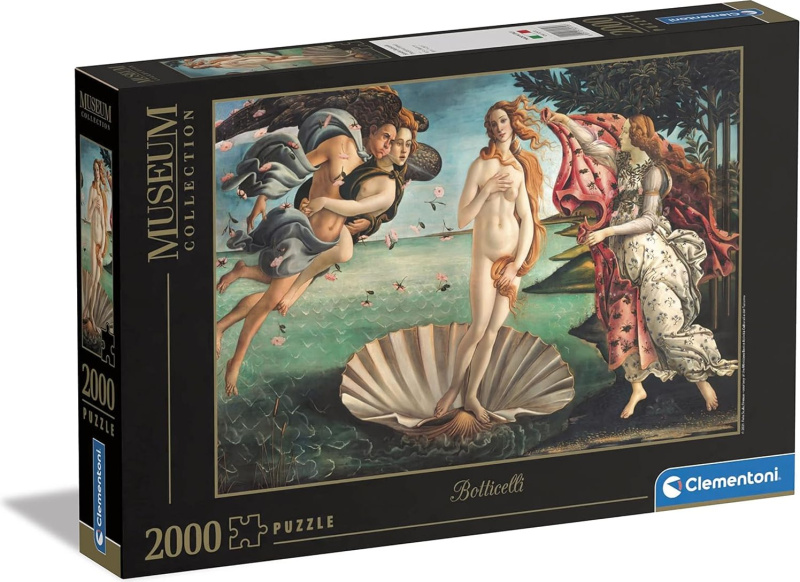 Puzzle 2000 prvků Botticelliho Zrození Venuše