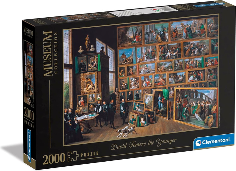 Puzzle 2000 prvků Muzeum Teniers Arcivévoda Leopold Wilhelm