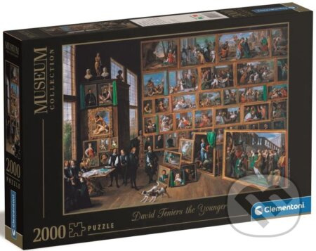 Puzzle 2000 prvků Muzeum Teniers Arcivévoda Leopold Wilhelm