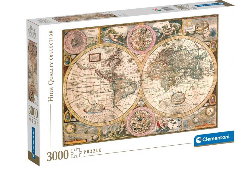 Puzzle 3000 dílků Mapa antická