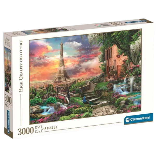 Puzzle Příběh Paříže 3000 dílků