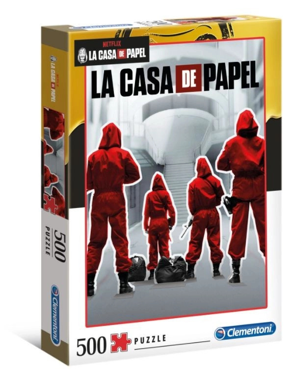 Clementoni Netflix Papírový dům 35084 500 dílků