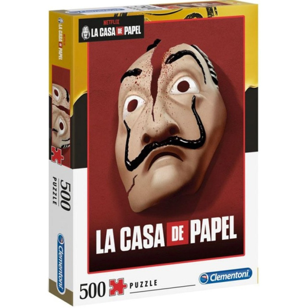 Clementoni Netflix Papírový dům 35085 500 dílků