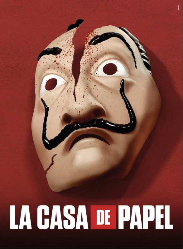 Clementoni Netflix Papírový dům 35085 500 dílků