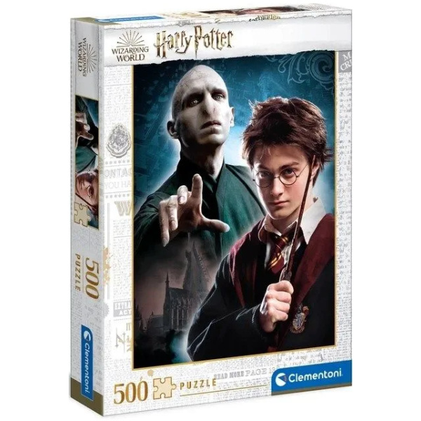 Clementoni Harry Potter a Voldemort 500 dílků
