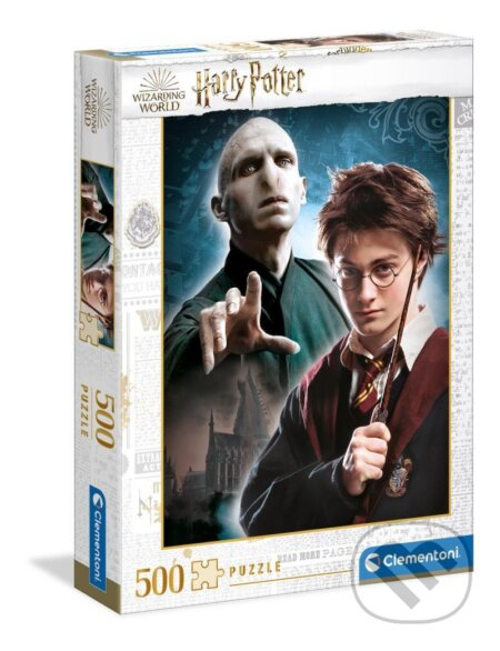 Clementoni Harry Potter a Voldemort 500 dílků