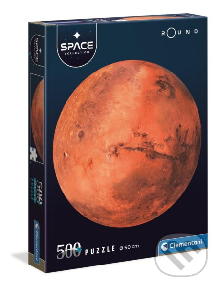 Clementoni: Nasa kolekce - Kulaté puzzle 500 dílků