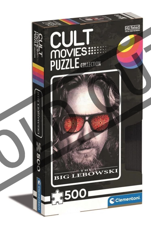 CLEMENTONI Cult Movies: Big Lebowski 500 dílků