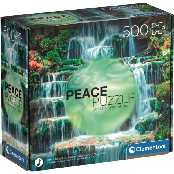 CLEMENTONI Peace : Zurčení vody 500 dílků