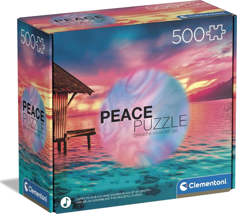 CLEMENTONI Peace : Žít přítomností 500 dílků