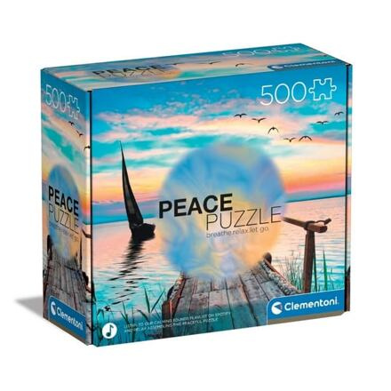 CLEMENTONI Peace : Klidný vítr 500 dílků