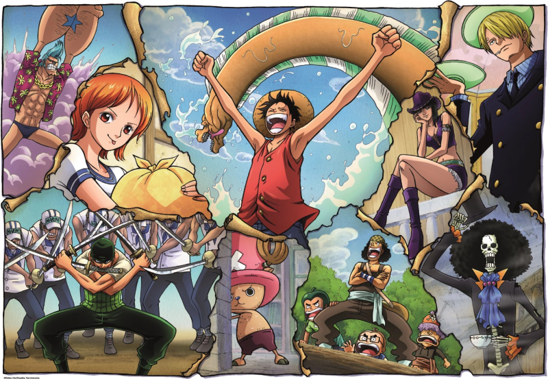 CLEMENTONI Anime Collection: One Piece 500 dílků
