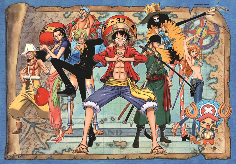 Puzzle Anime Kolekce: One Piece 500 dílků
